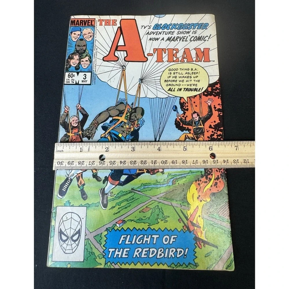 Marvel A-Team Comic Book Flight Of The Redbird #43 Vintage 1980s TV Show